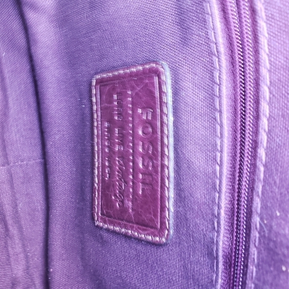 REAR Vintage Fossil long live Fannyβ pack - Picture 12 of 13